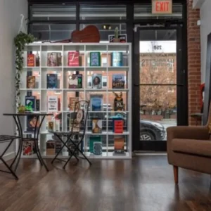 Interior of Harriett's Bookshop 