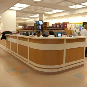 nurse station in a health center 