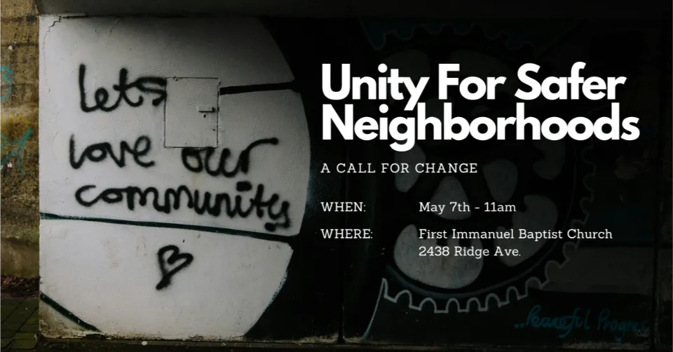 unity for safer neighborhoods event